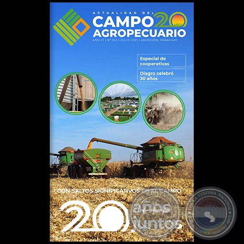 CAMPO AGROPECUARIO - AÑO 21 - NÚMERO 241 - JULIO 2021 - REVISTA DIGITAL